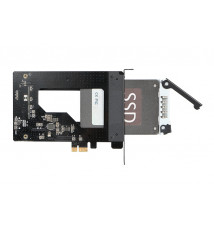 Karta PCIe 2.0 dla 2.5” SATA SSD/HDD Hot-Swap  (ToughArmor MB839SP-B)