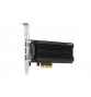 Adapter 1 x M.2 NVMe SSD to PCIe 3.0 x4 Adapter with Heat Sink & PCIe Bracket (EZConvert Ex Pro MB987M2P-1B)