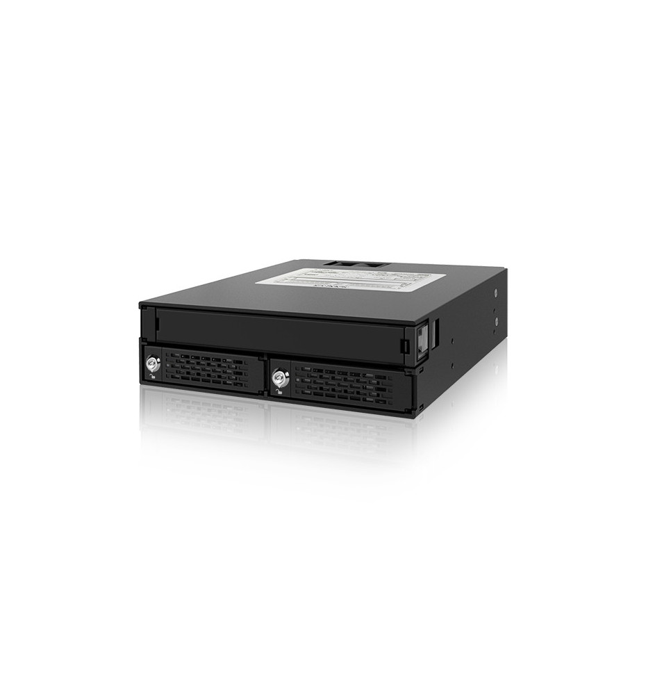 Metalowa kieszeń na 2 x 2,5' dyski HDD i SSD SAS/SATA i Slim ODD (MB994IKO-3SB)