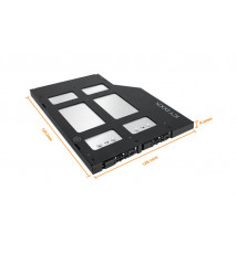 Kieszeń 2 x M.2 NVMe SSD dla zatoki Ultra Slim ODD 9.5mm (ToughArmor MB852M2PO-B)
