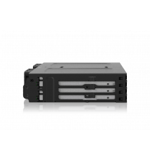 8-zatokowa obudowa 2,5" SAS/SATA HDD/SSD do wnęki 5,25" (ExpressCage MB038SP-B)