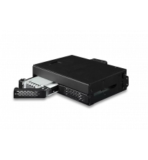 2-wnękowa obudowa 2,5" U.2/U.3 NVMe SSD PCIe 4.0 do zewnętrznej wnęki napędu 5,25" (1 x SlimSAS SFF-8654 8i)