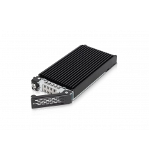 4-zatokowa obudowa M.2 NVMe SSD PCIe 4.0 do zewnętrznej wnęki napędowej 5,25" (4 x Mini-SAS HD SFF-8643, bez obsługi Tri-mode)
