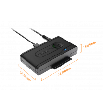 USB-C+A Gen 2 (10Gbps) to U.2 NVMe SSD Thunderbolt 4 Compatible Reader Adapter (EZ-Adapter Ex MB931U-1VB R1)