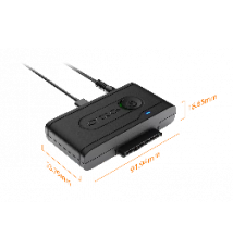 USB-C+A Gen 2 (10Gbps) to U.2 NVMe SSD Thunderbolt 4 Compatible Reader Adapter (EZ-Adapter Ex MB931U-1VB R1)