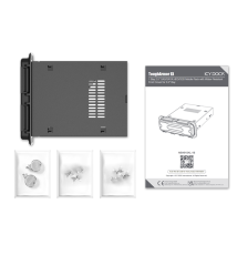 ToughArmor MB491SKL-1B Wzmocniona obudowa na dysk 2,5” SAS/SATA HDD/SSD z wodoodporną pokrywą przednią i podwójną blokadą