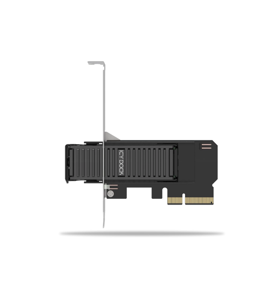 ExpressSlot Core MB305M4P-B Wyjmowana karta adaptera obudowy dysku M.2 NVMe SSD na PCIe 4.0 x4 do gniazda rozszerzeń PCIe