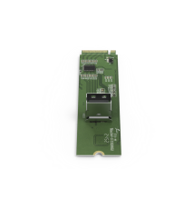 EXLink MB309A Adapter z M.2 NVMe PCIe 4.0 x4 na SlimSAS 4i z redriverem