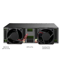 ToughArmor MB218E5P-B Kieszeń na 8 dysków E1.S SSD 15 mm do zewnętrznej zatoki 5,25" (4 × MCIO 8i SFF-TA-1016)