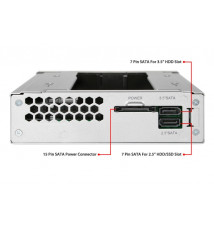 DuoSwap MB971SP-B Wewnętrzna stacja dokująca 2.5" i 3.5" SATA HDD/SSD Hot Swap